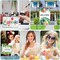 114Pcs Sublimation Blanks Products, Sublimation Blanks Set Including DIY Blank Makeup Bag, Keychain, Earring, Pillow Cover, Mouse Pad, Coaster Garden Flag for Sublimation Heat Transfer Christmas Craft